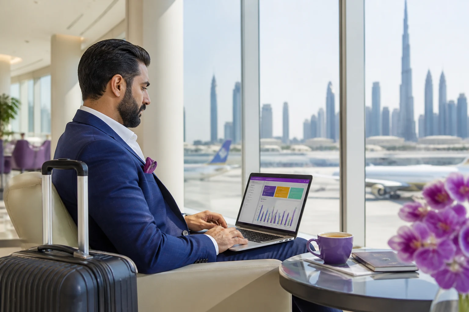 Corporate Travel Management Solution app preview