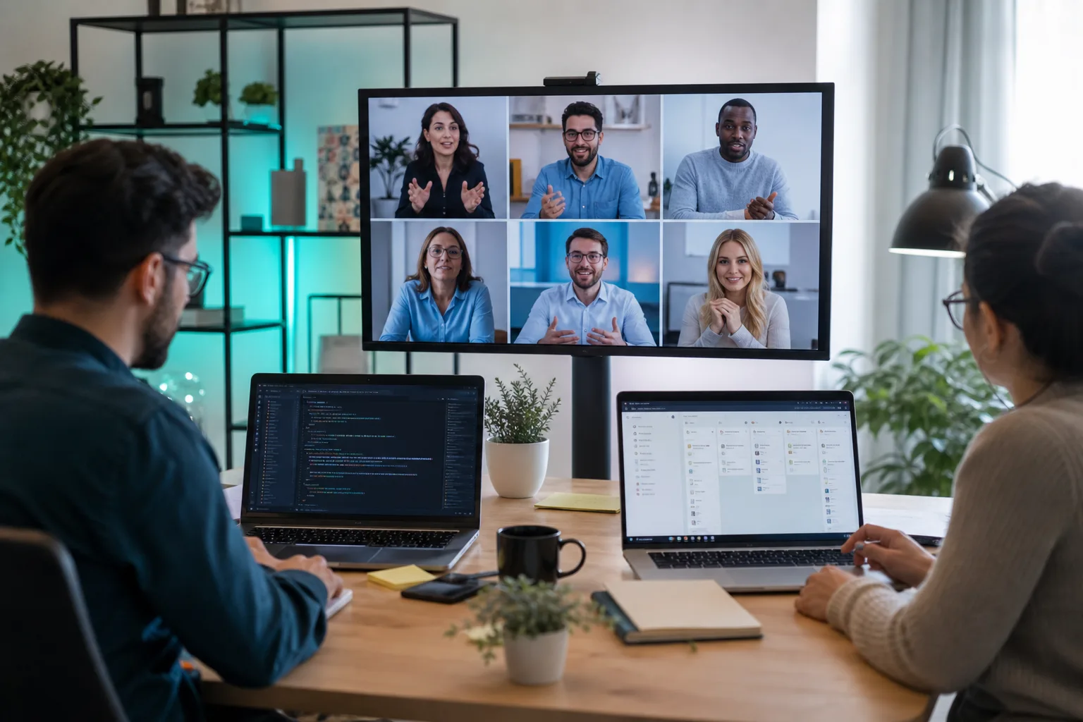 Remote software development team collaborating with businesses in Dubai and worldwide