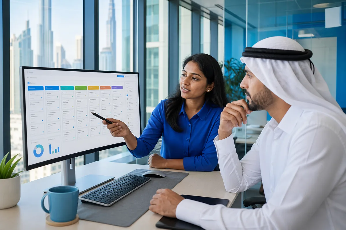 Salesforce developers building CRM solutions for businesses in Dubai
