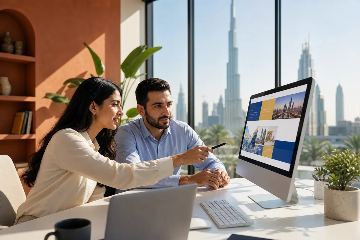 Dedicated WordPress developers building custom business websites in Dubai