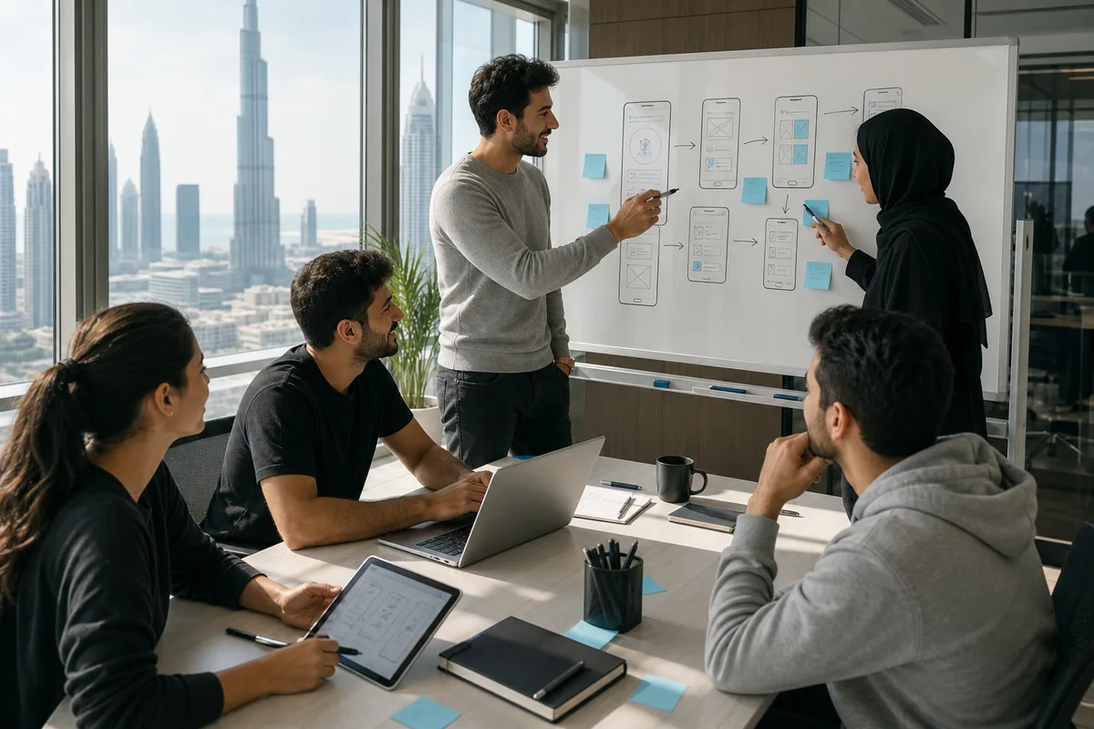 AI app development consultation in Dubai