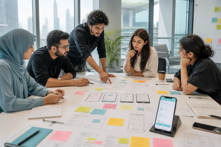 End-to-End AI Development for AI app development in Dubai