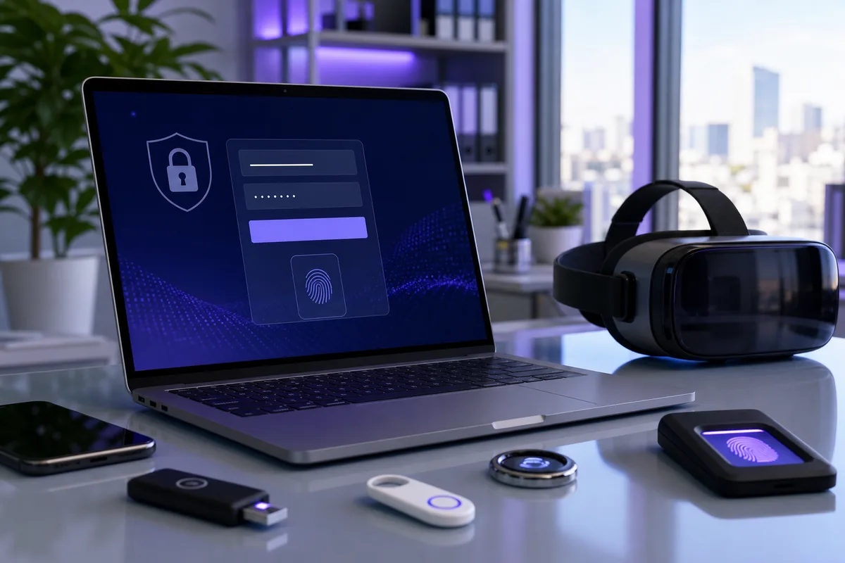 Secure Authentication for AR/VR applications
