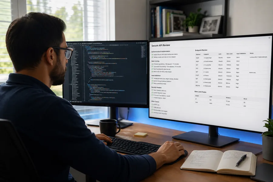 Secure API development for backend applications in Dubai