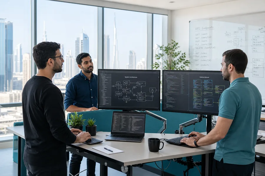 Experienced backend developers building server-side solutions in Dubai