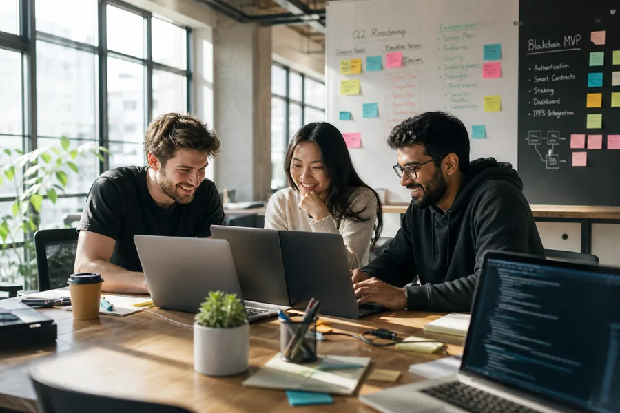 Blockchain development solutions for startups launching in Dubai