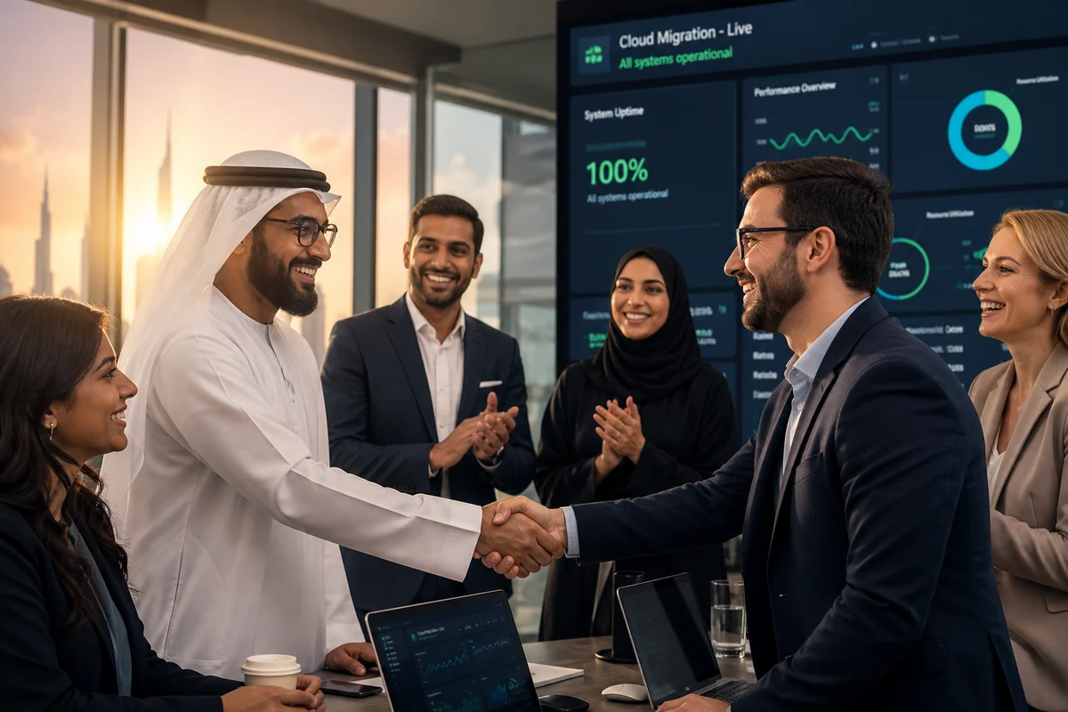 Cloud migration consultation for UAE businesses moving workloads to the cloud