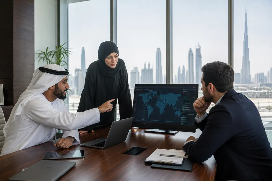 Certified Cybersecurity Professionals for cybersecurity services in Dubai