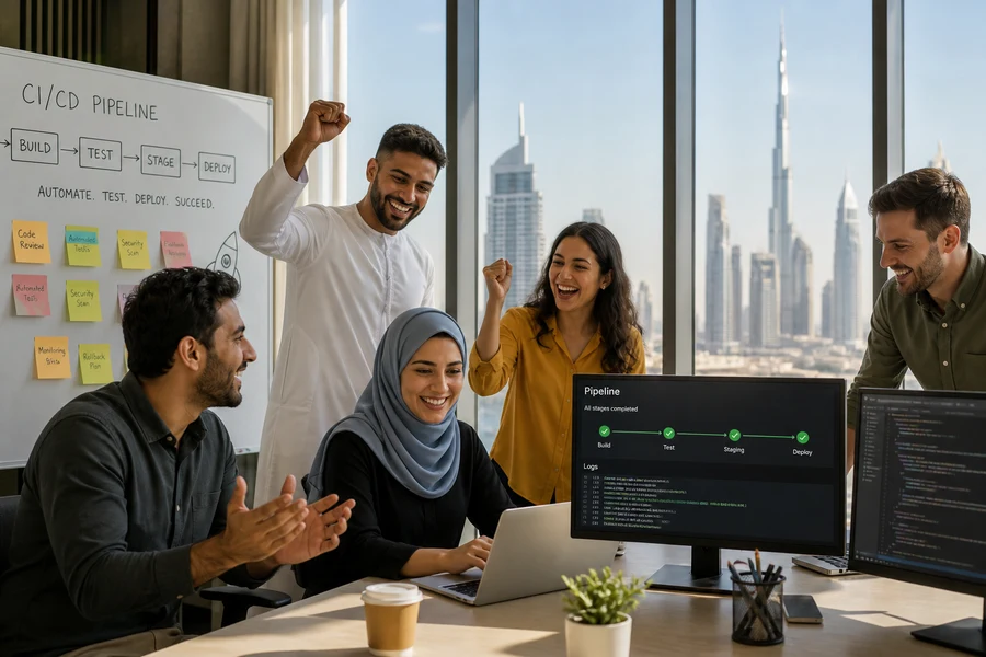DevOps consulting for startups building automated delivery pipelines in Dubai