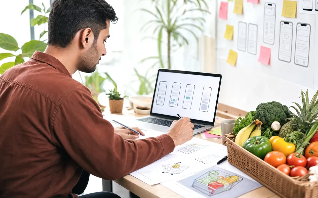 Ecommerce app development experts planning a high-converting shopping application in Dubai