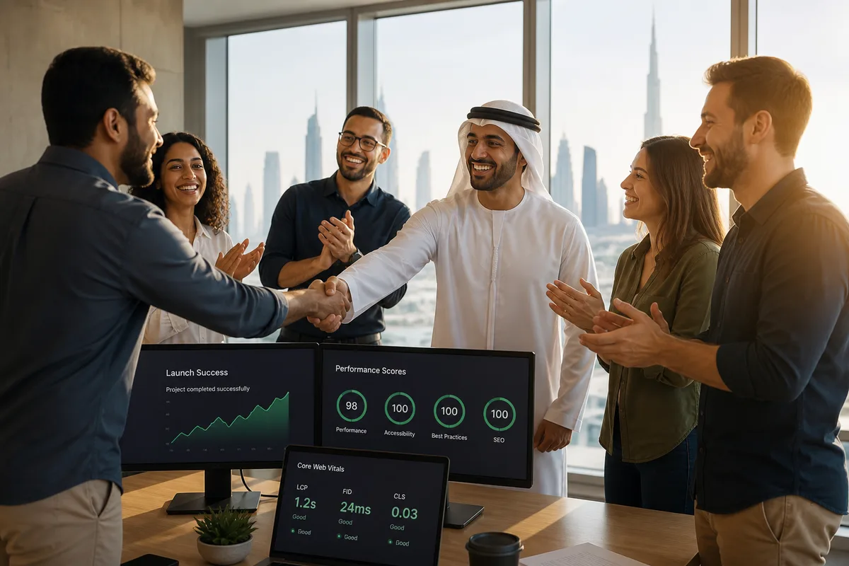 Frontend development consultation for UAE businesses building responsive user interfaces