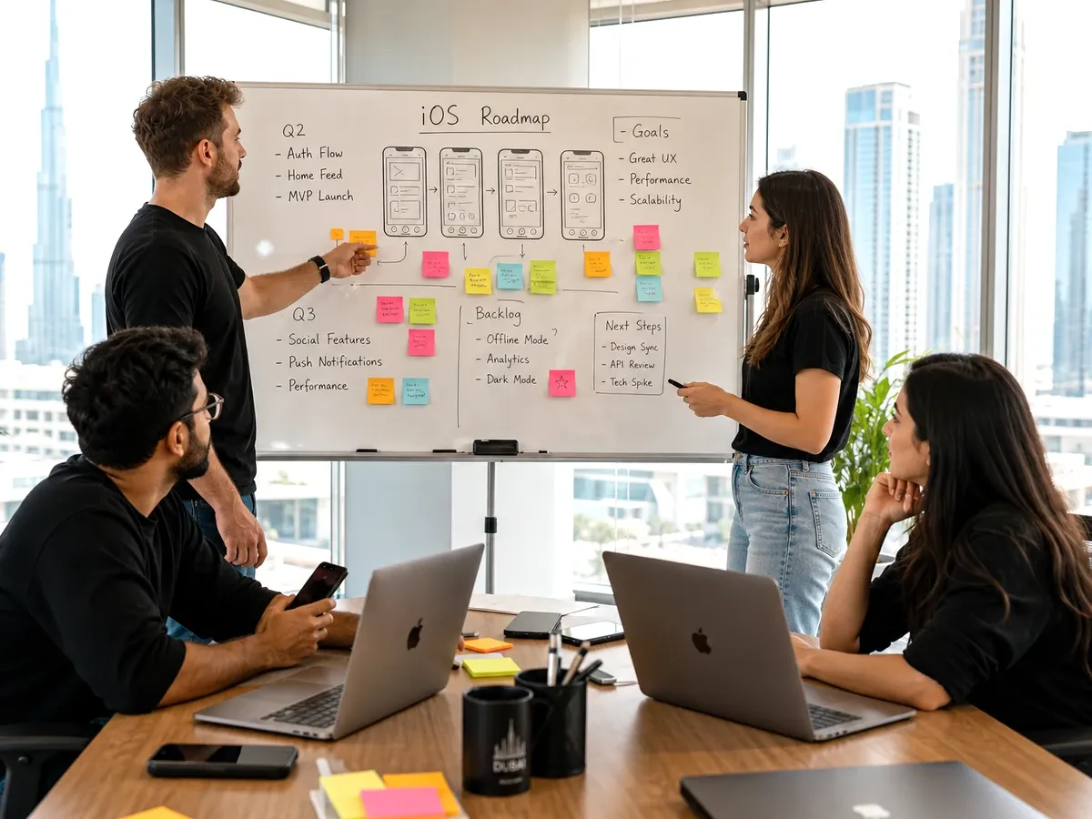 End-to-end iOS app development from discovery to App Store launch in Dubai