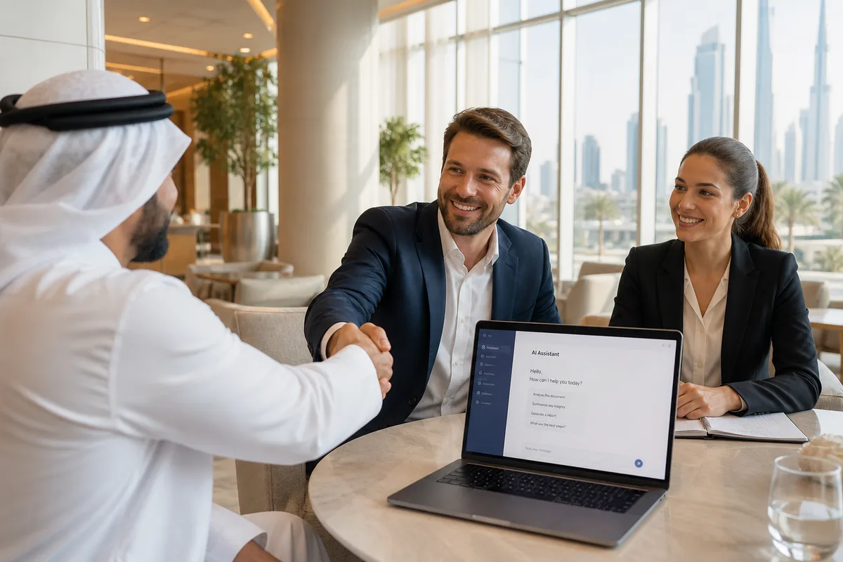 LLM application engineers building a generative AI application for a Dubai business