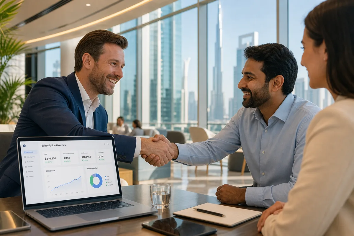 SaaS engineers planning a scalable multi-tenant platform for a Dubai business