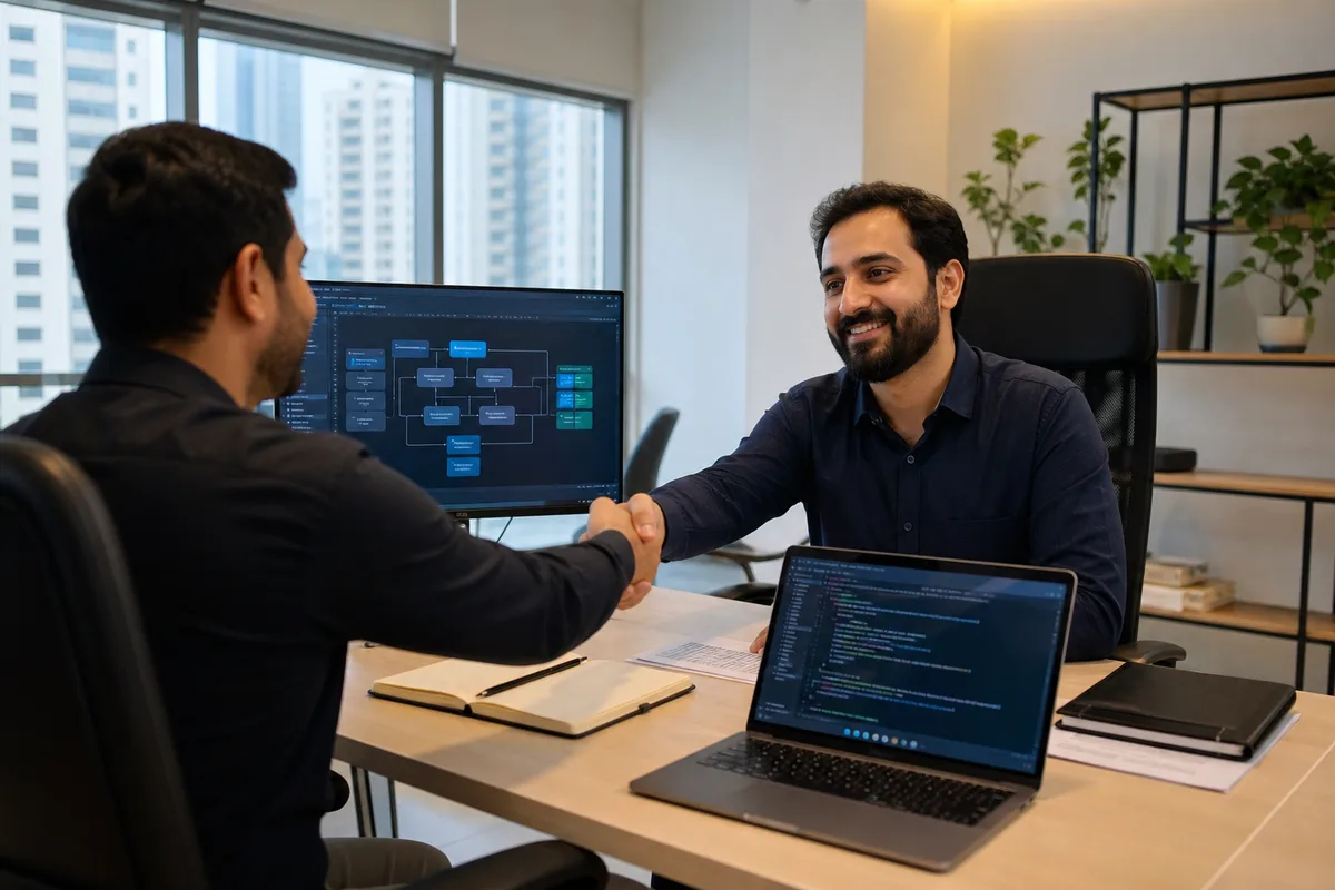 Free software consultation with Sharjah development team