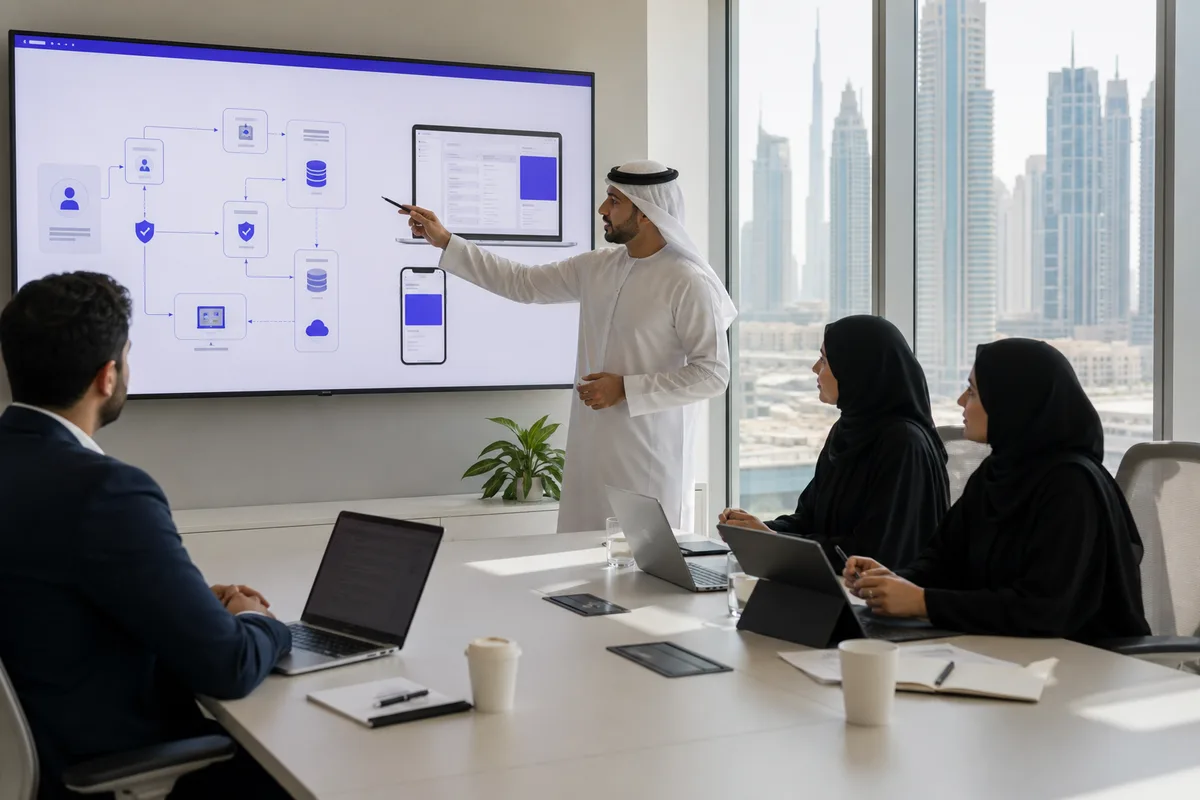 Web portal development consultation in Dubai
