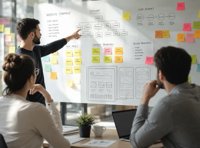Custom website strategy aligned with business goals in Abu Dhabi