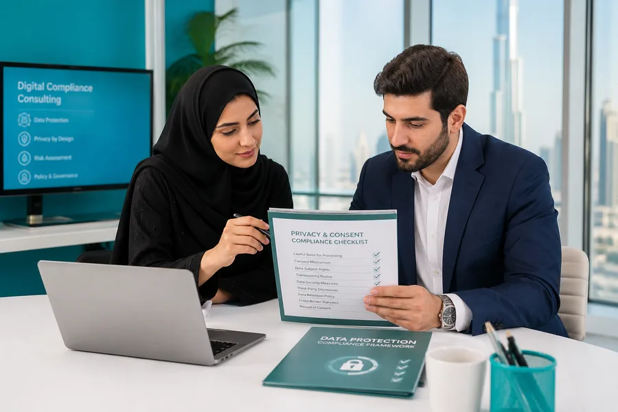 UAE Digital Compliance for website development consulting