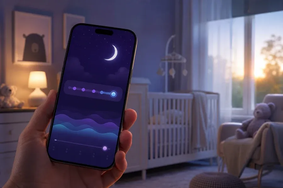 Huckleberry inspired baby tracking app preview