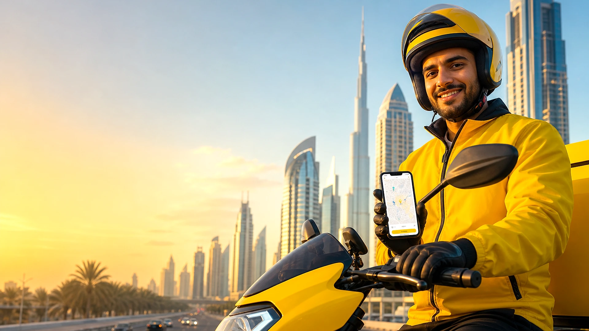 Bike taxi app development company in Dubai UAE building rider driver and fleet management mobility platforms