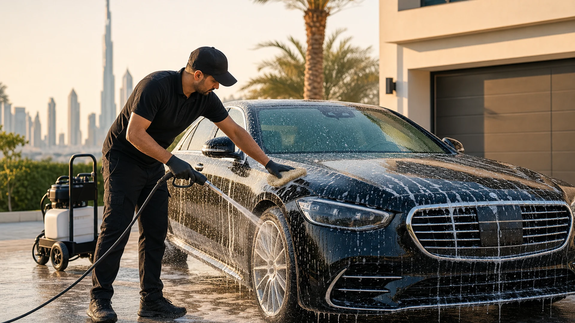 Car wash app development company in Dubai UAE building mobile wash detailing fleet and vehicle care platforms