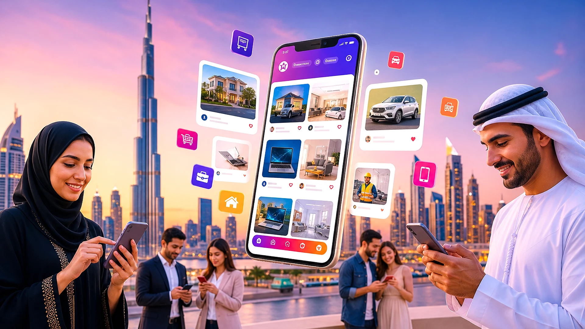Classified App Development Company In Dubai, UAE building modern digital platforms in Dubai UAE