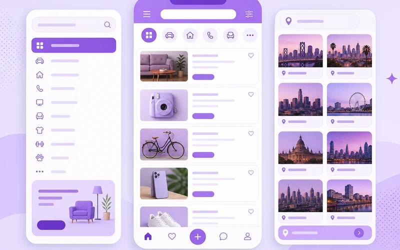 Craigslist inspired classified app app preview