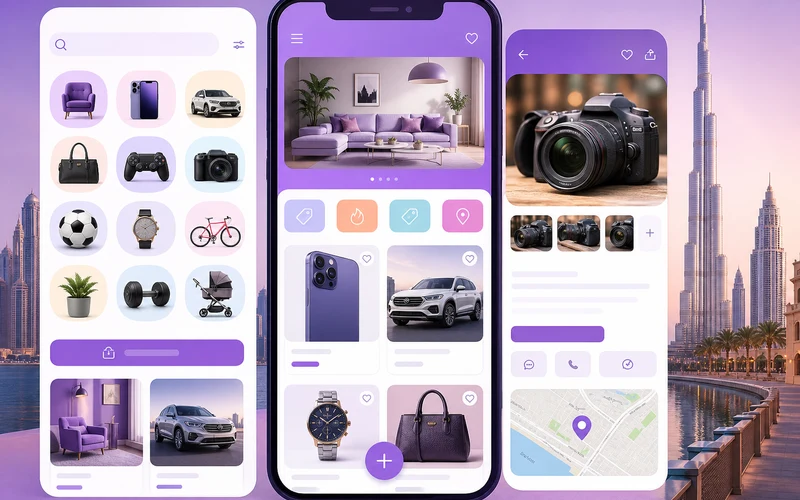 Dubizzle inspired classified app app preview