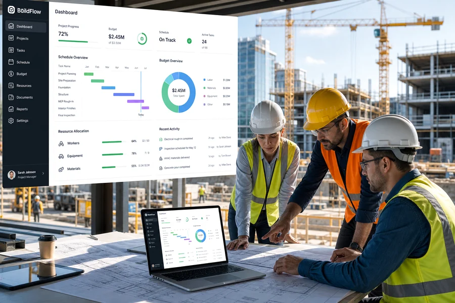 Construction Project Management Platform