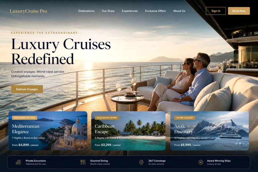 LuxuryCruise Pro