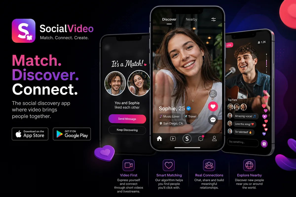 SocialVideo Match