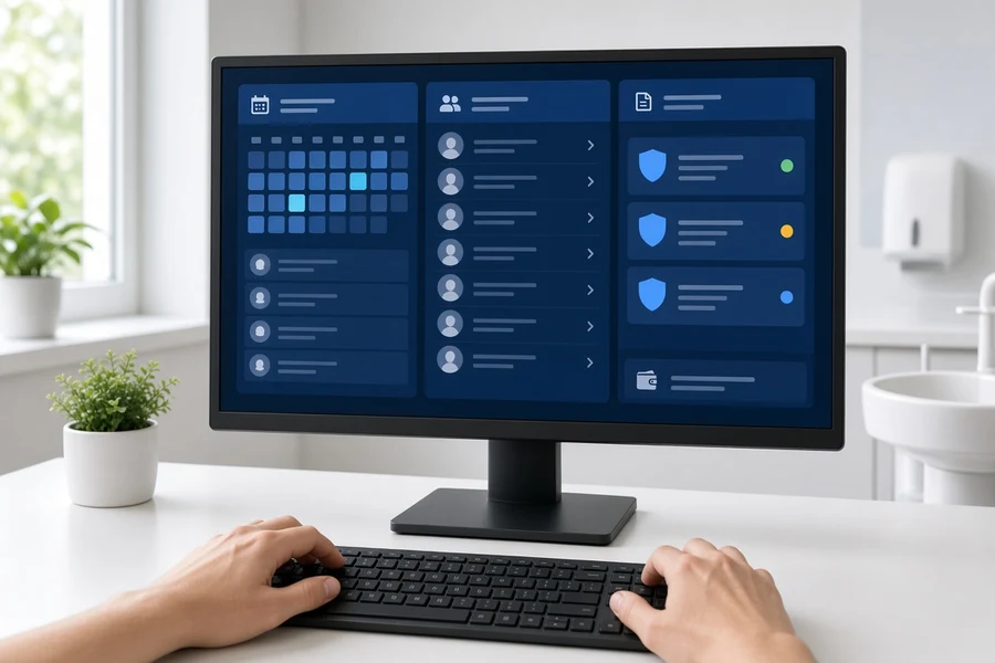 Dentrix inspired dental software preview