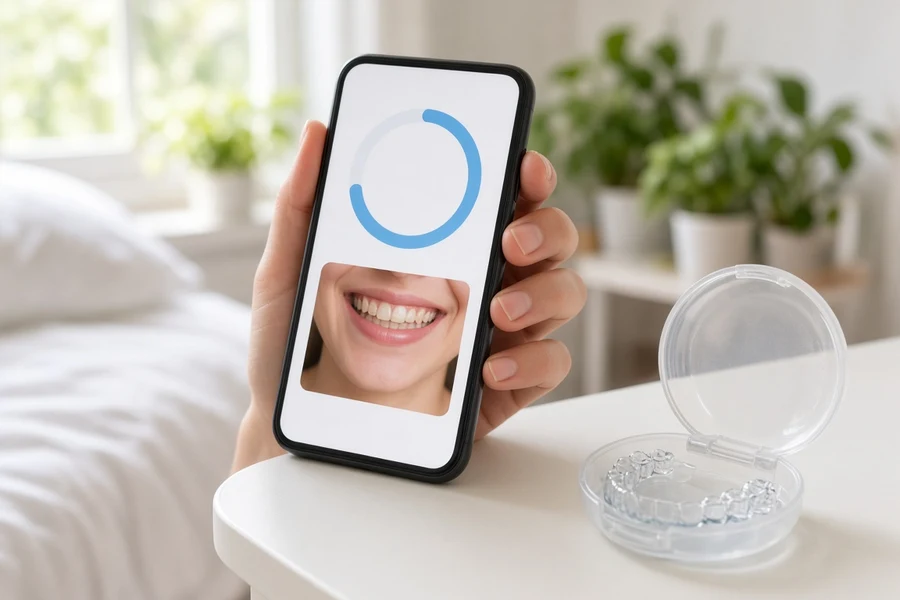 DentalMonitoring inspired dental app preview