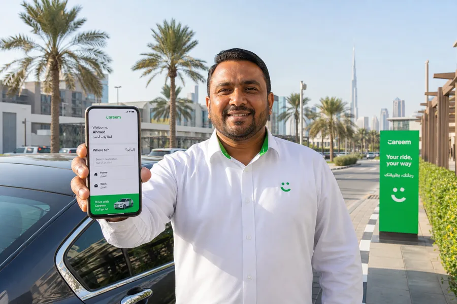 Careem inspired driver app preview