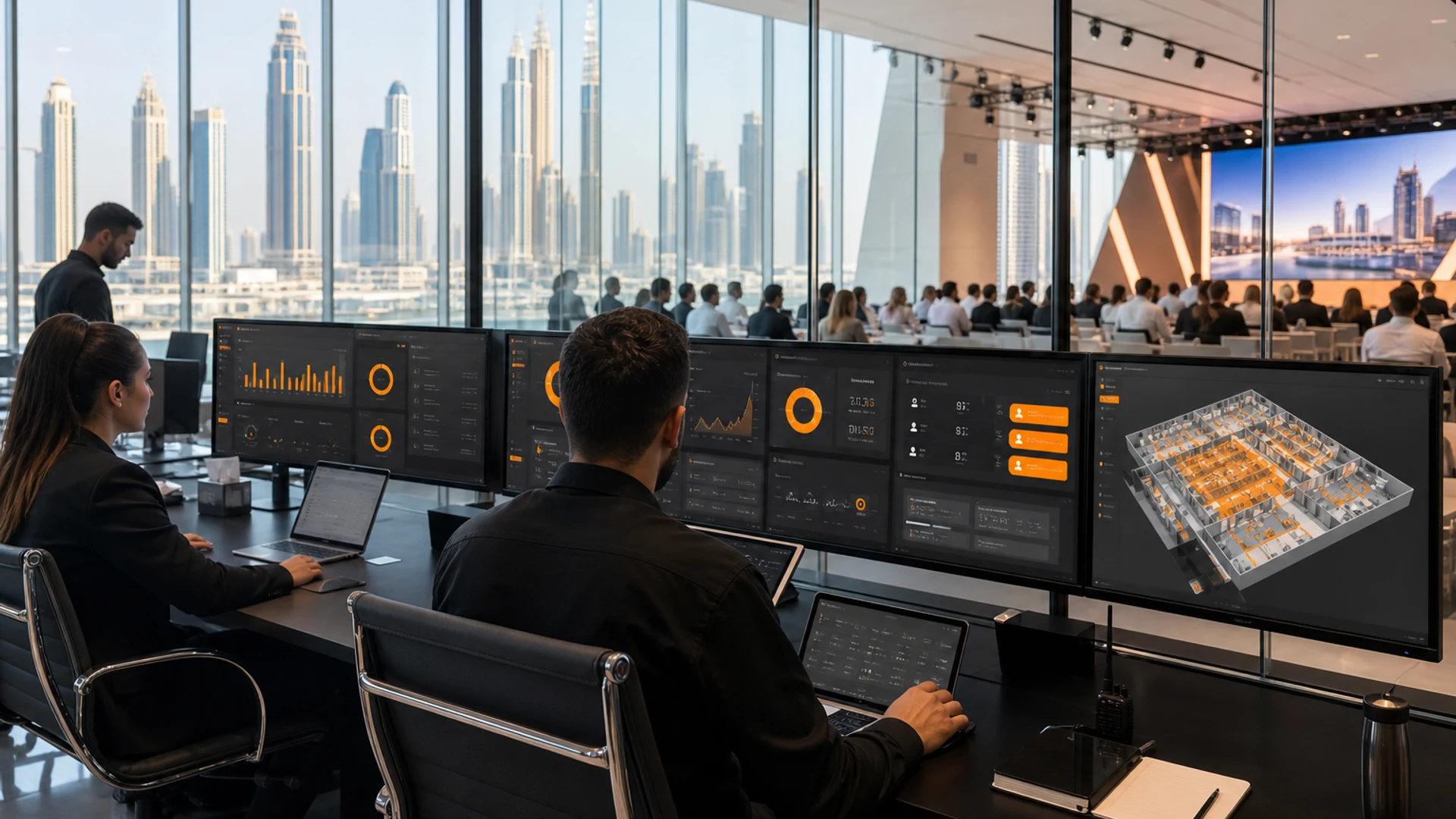 Event management app development company in Dubai building AI-powered ticketing and hybrid event platforms