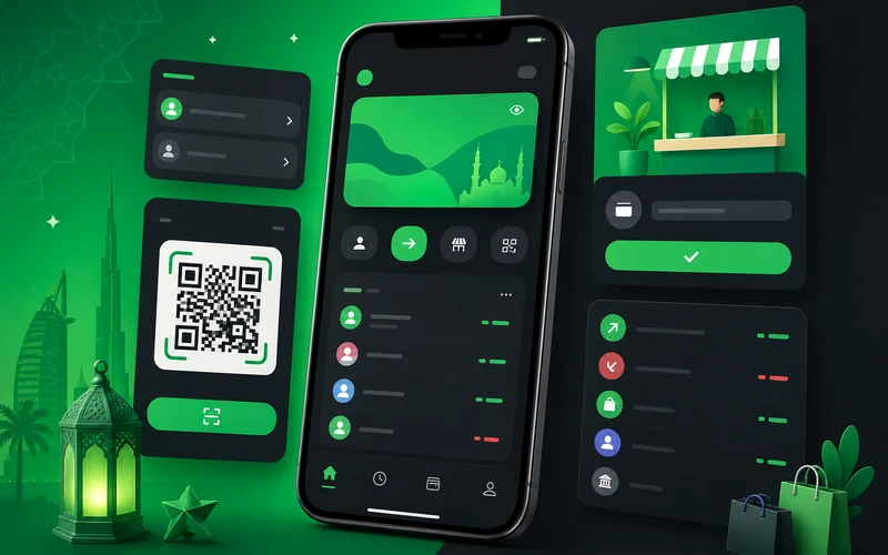 Careem Pay inspired ewallet app preview