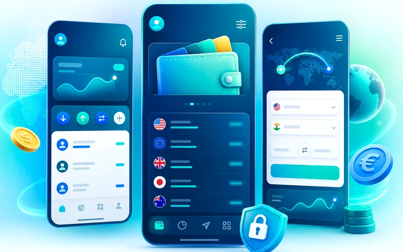 e& Money inspired ewallet app preview
