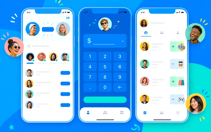 Venmo inspired ewallet app preview