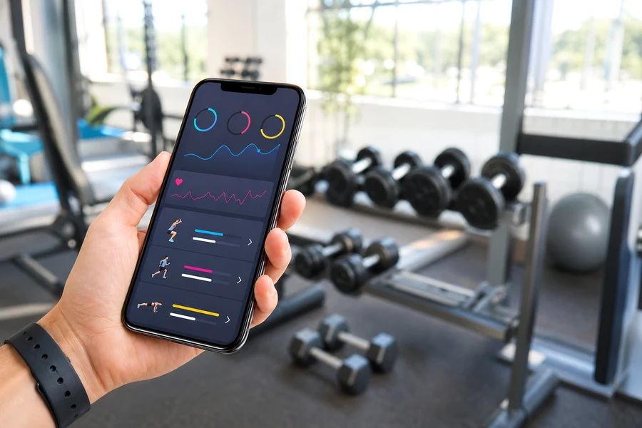 Fitness app for tracking workouts monitoring progress and achieving fitness goals