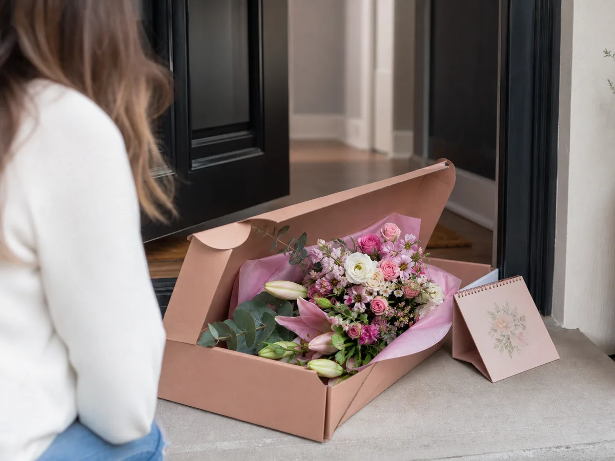 Bloom & Wild inspired flower delivery app preview