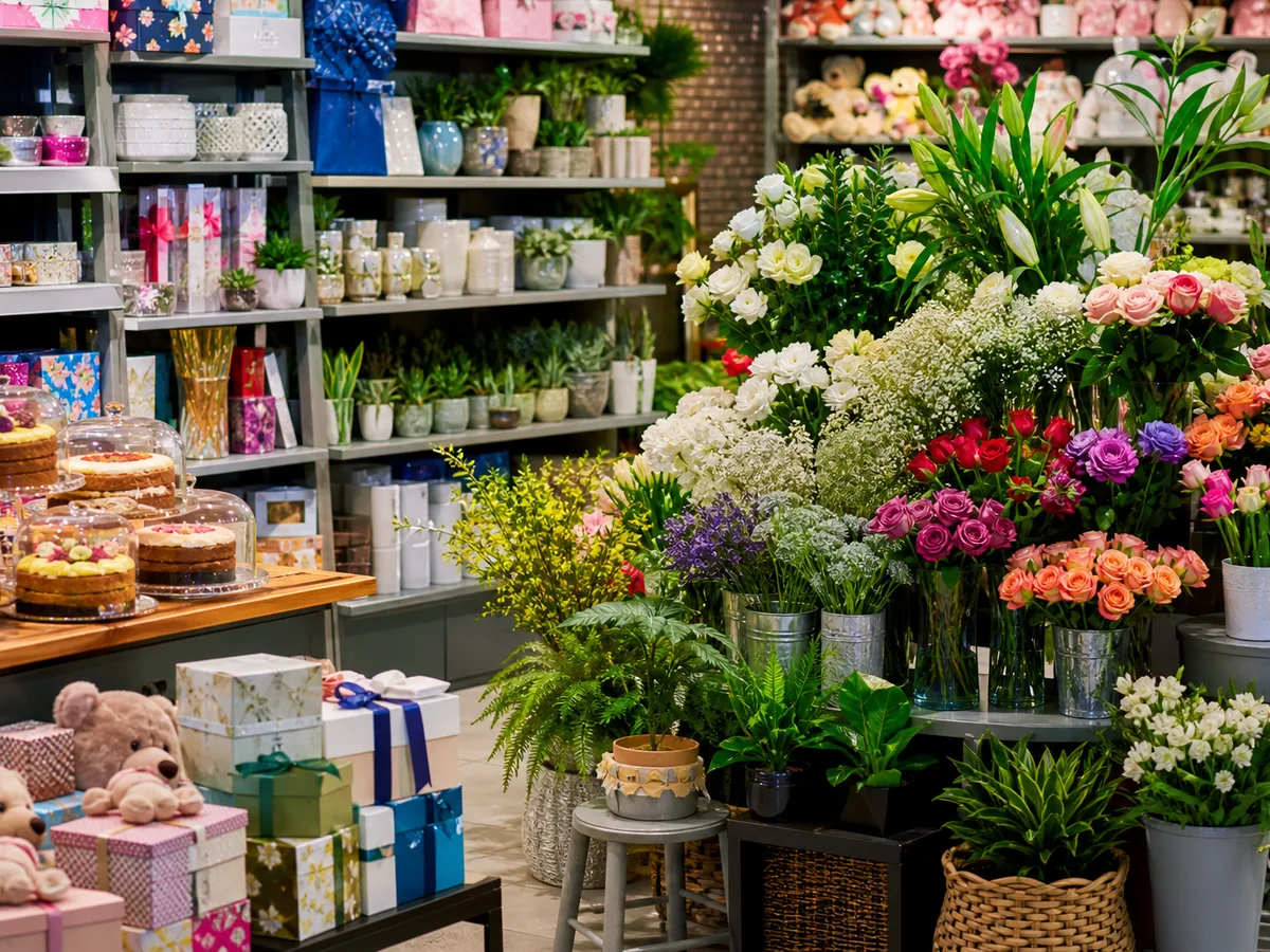 FNP inspired flower delivery app preview