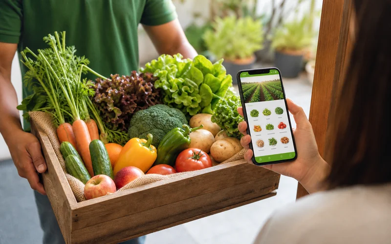 Kibsons inspired grocery delivery app preview