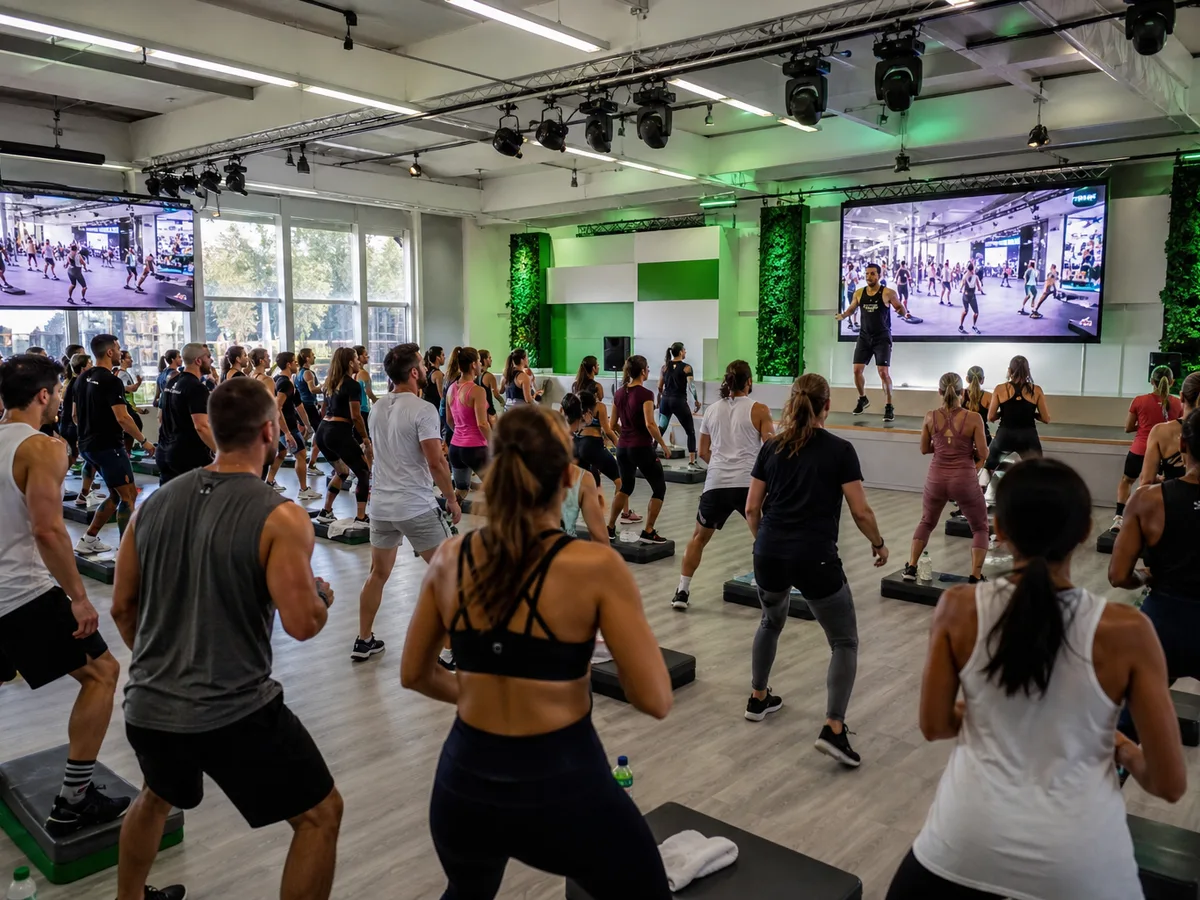 Cult.fit inspired fitness app preview