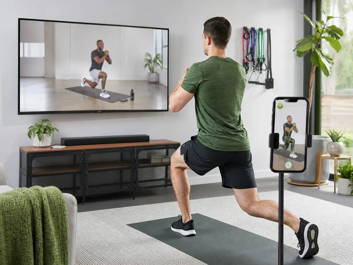 Nike Training Club inspired fitness app preview