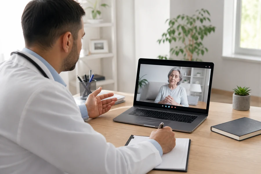 Telemedicine inspired hospital management software preview