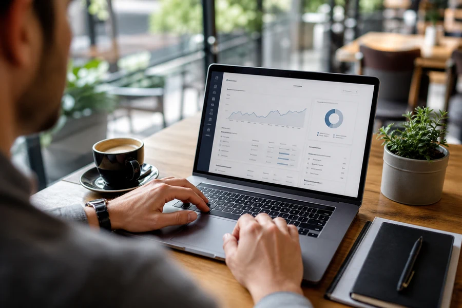 Investor Portal inspired investment management software preview