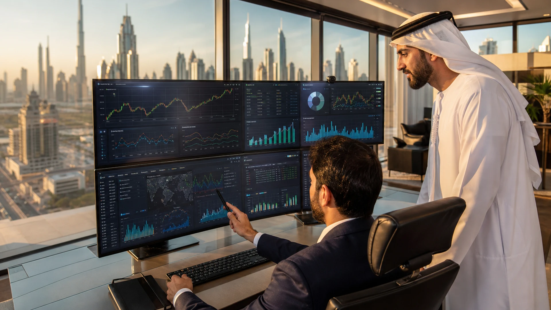 Investment management software development company in Dubai UAE building portfolio wealth and fintech platforms