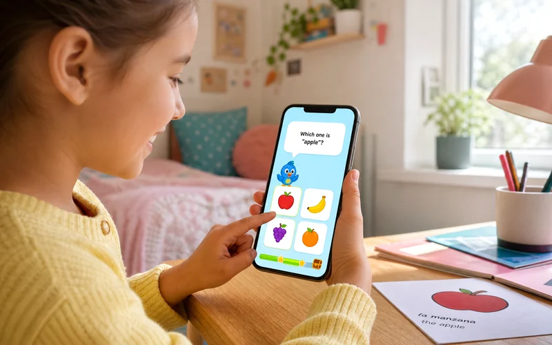 Duolingo Kids inspired kids learning app preview