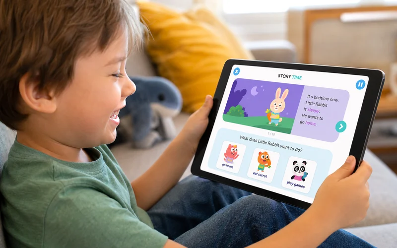 Lingokids inspired kids learning app preview