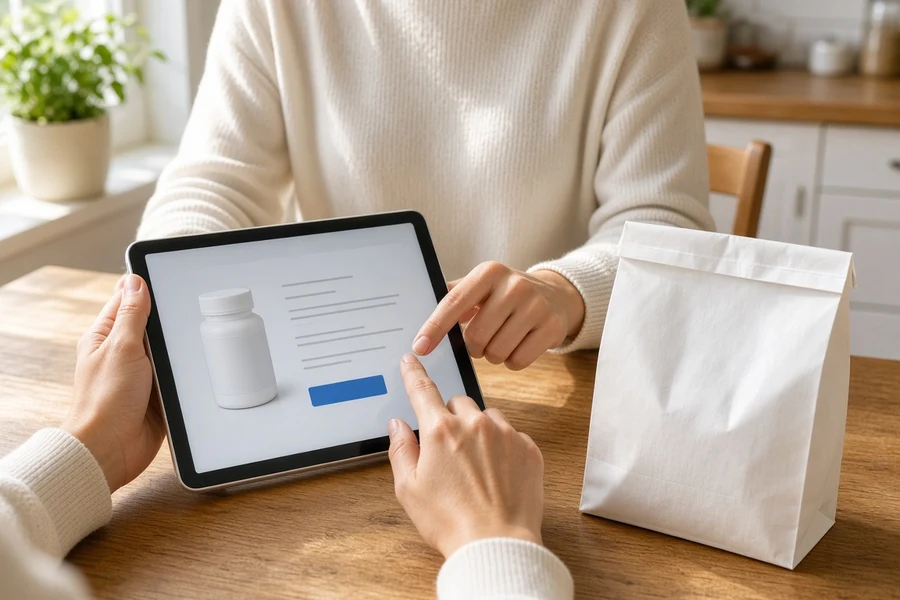 PharmEasy inspired medicine delivery preview